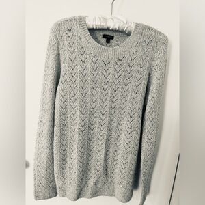 Sparkly Talbots Embellished Crewneck Sweater Womens Size Medium